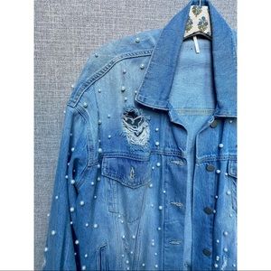 Free People denim jacket